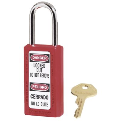 Red 411 Padlock Keyed to Differ Red 411 Padlock Keyed to Differ